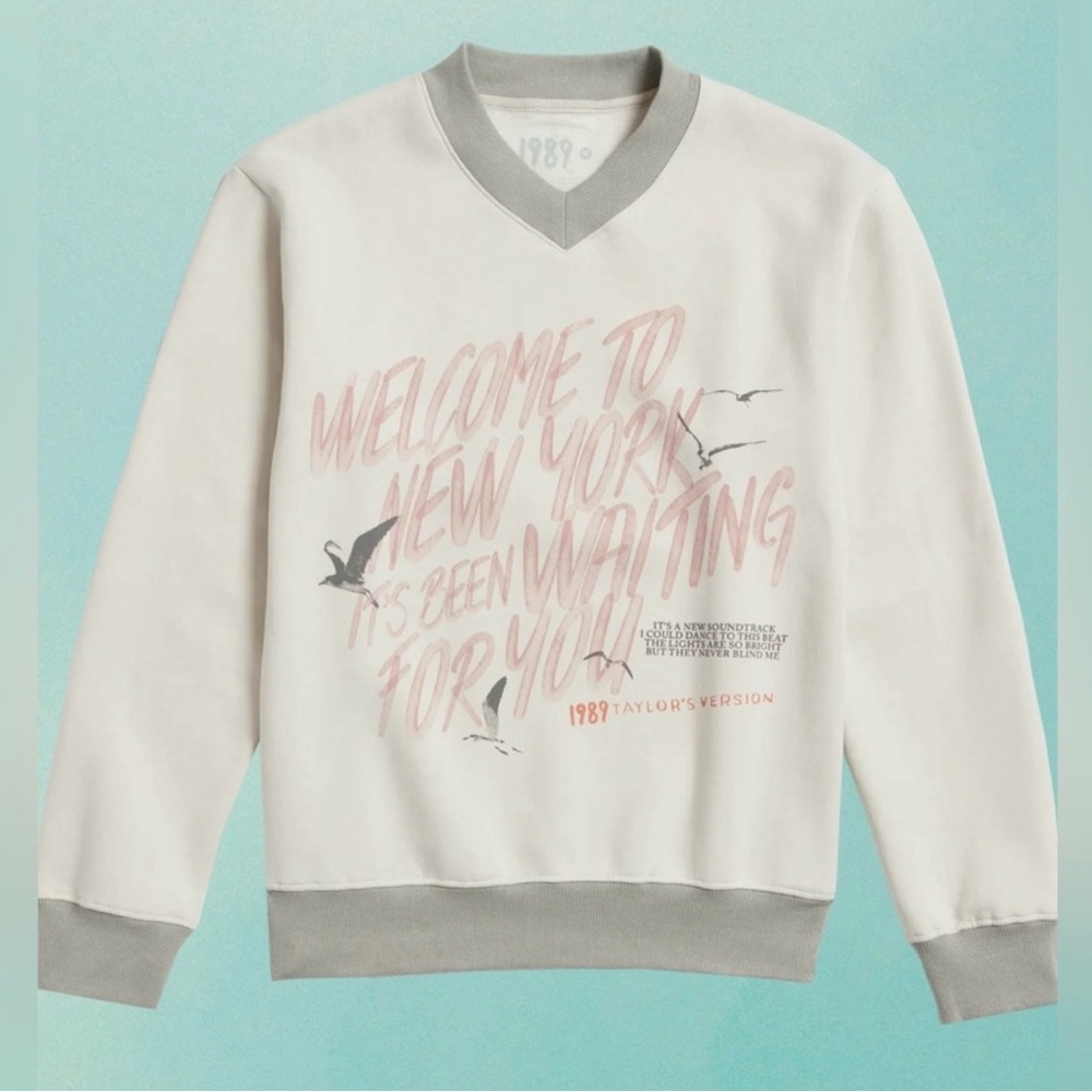 Brand NEW Taylor Swift 1989 Welcome to New York Sweatshirt Size Medium